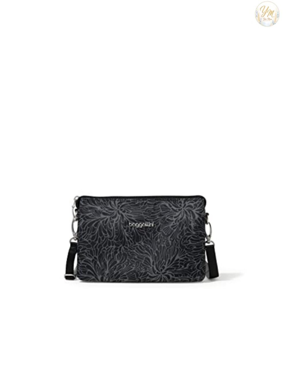 Baggallini Mini Crossbody Bag RFID Blocking Lightweight Nylon Wristlet Water